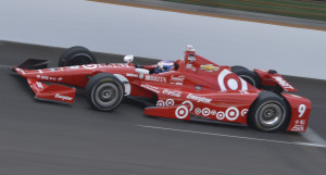Scott Dixon during Fast Friday practice at Indianapolis Motor Speedway ...