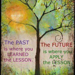 ... Wallpaper on Time : The past is where you learned the lesson