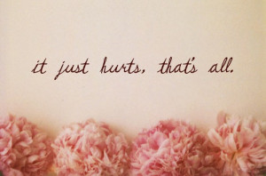 hurt, love, pink, sad, text