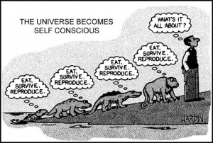 Manger, survivre, se reproduire.(x 4)