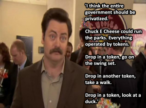 Motivational Management Quotes from Ron Swanson