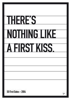 This makes me think of my first kiss with my husband! I was on my ...