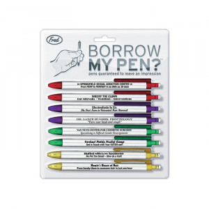 Fred Borrow My Pen?
