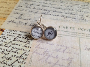Ashmole 782 Book Quote Earrings - Inspired by the All Souls Trilogy ...