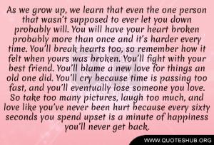 Love like you’ve never been hurt