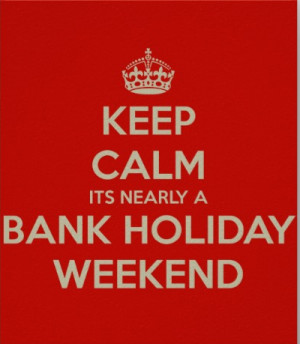 Out enjoying the sunshine this bank holiday weekend?