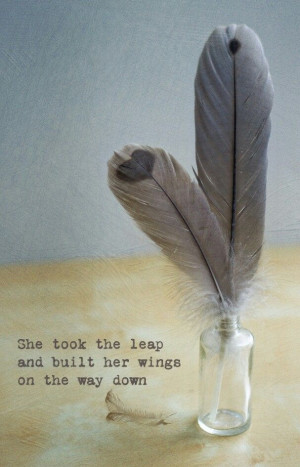 This quote with angel wings