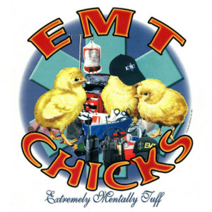 EMT Chicks – Extremely Mentally Fit – T-Shirt