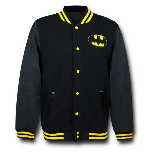 Batman Symbol Letterman Jacket