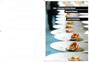 Food and Beverage Services Manual Diploma Level by Lynnell Christopher