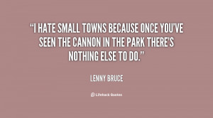 small town quotes