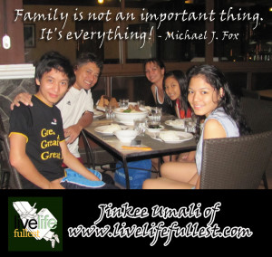 Family is not an important thing. It’s everything! – Michael J ...