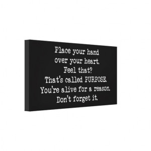 Suicide Prevention Quotes Motivational Stretched Canvas Prints