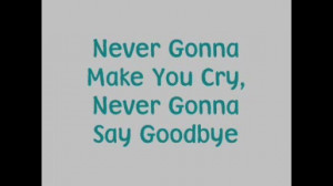 Never Gonna Give You Up Quotes