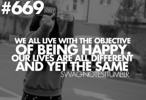 our lives are different and yet the same