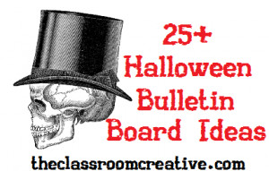 ... fun Halloween bulletin board ideas to make your classrooms festive