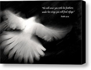 ... Inspirational Quote, Peace Dove, Fine Art Photography by Glennis