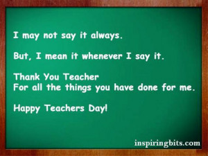 Happy Teacher’s Day 2014 140 Words SMS, Quotes, Status, Messages for ...