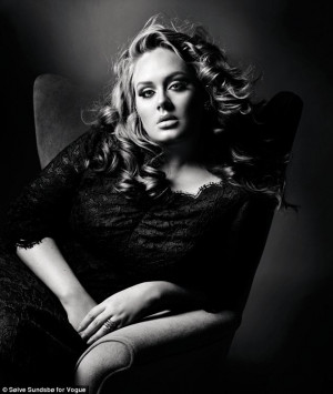 Tags: Adele , Adele: «Mon poids n'a jamais été un problème ...