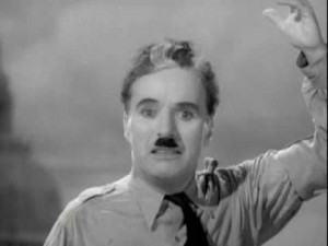Amazing speech from a seemingly unlikely source. Charlie Chaplin talks ...