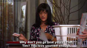 ... Ja’mie King, the private school sociopath, in Private School Girl