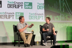 Naturally, Arrington had to question Zuckerberg about search and ...