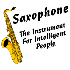 Funny Saxophone Player Post