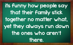 quotes about family sticking together