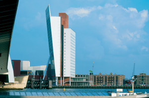 View Tower From River Maas...