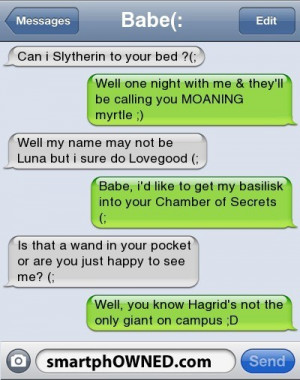 dirty, fail, funny, harry potter, hilarious, lol, text, text messages