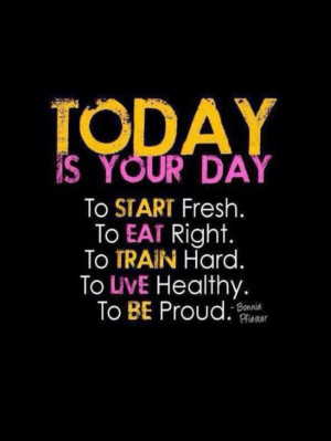 Start today...