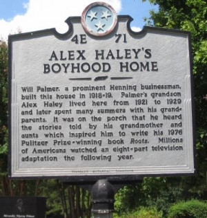 Alex Haley Boyhood Home...