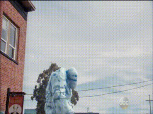 marshmallow the snow monster