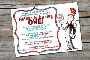 Dr Seuss Quotes For Birthday Invitations