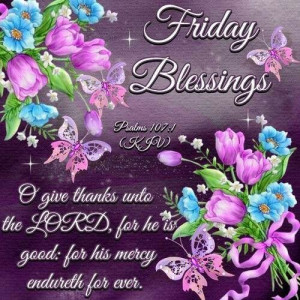 Friday blessing...