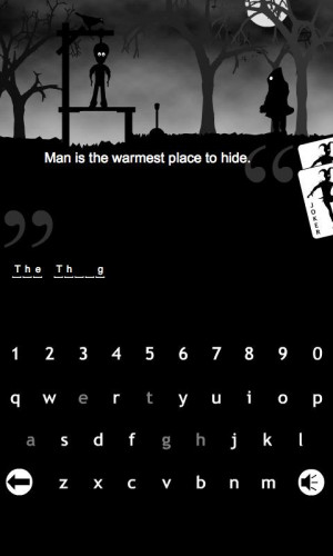 Movie Quotes Hangman - screenshot