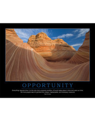 Opportunity Poster - Peter Drucker Quote - Enna.com