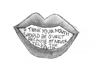 music quotes # sleeping with sirens # mouth # drawing