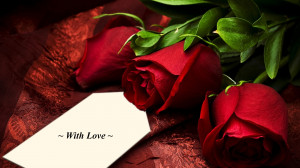 Red Roses with Love - Wallpaper #32351