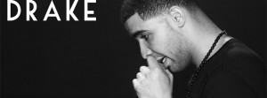Black & White Drake Facebook Cover