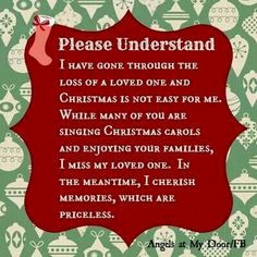 Grief During the Holidays More