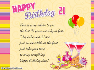 21ST BIRTHDAY QUOTES image gallery