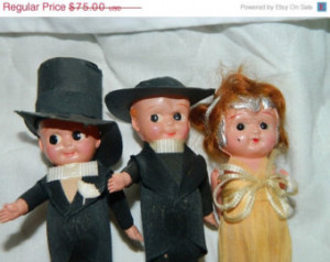 Over 700 Items To Shop Vintage Cell uloid Kewpie Wedding Cake Toppers ...