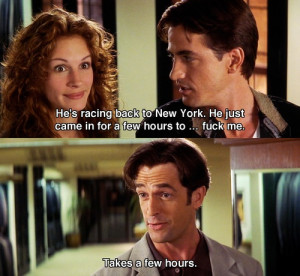 ... want a gay best friend like George -- My Best Friend's Wedding