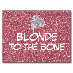 Funny Blonde Cards & More