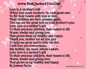 Wonderful Quote About Mothers Love: Mom Sayings And This Is Best ...