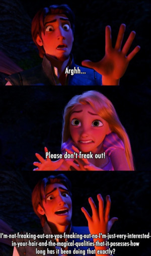 Disney Tangled Funny Quotes