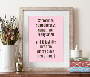 My so called life, Typographic Print, quote, quote print, TV show ...
