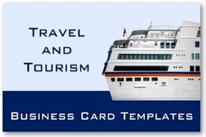 Travel and Tourism Business Card Templates