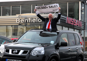 ... in a staggering 100,000 car sales over more than half a century